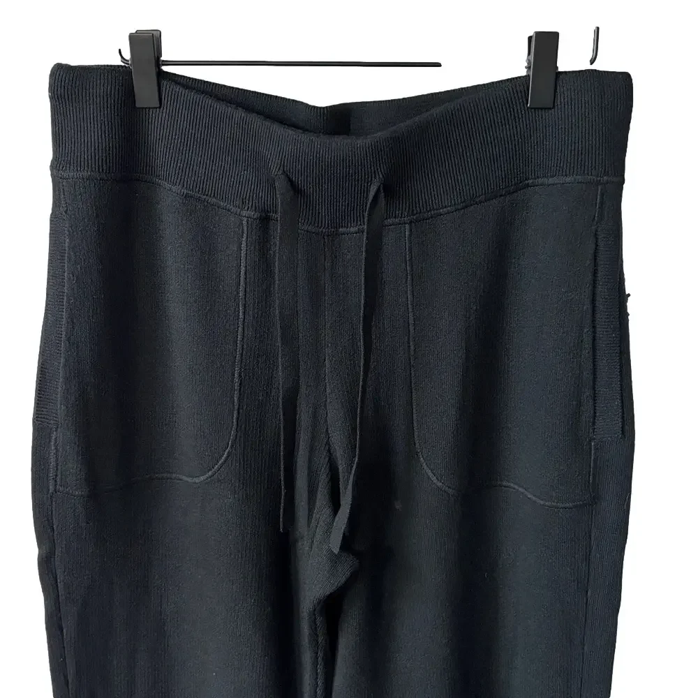 RHONE Daybreak Sweater Black Knit Joggers NWT size M